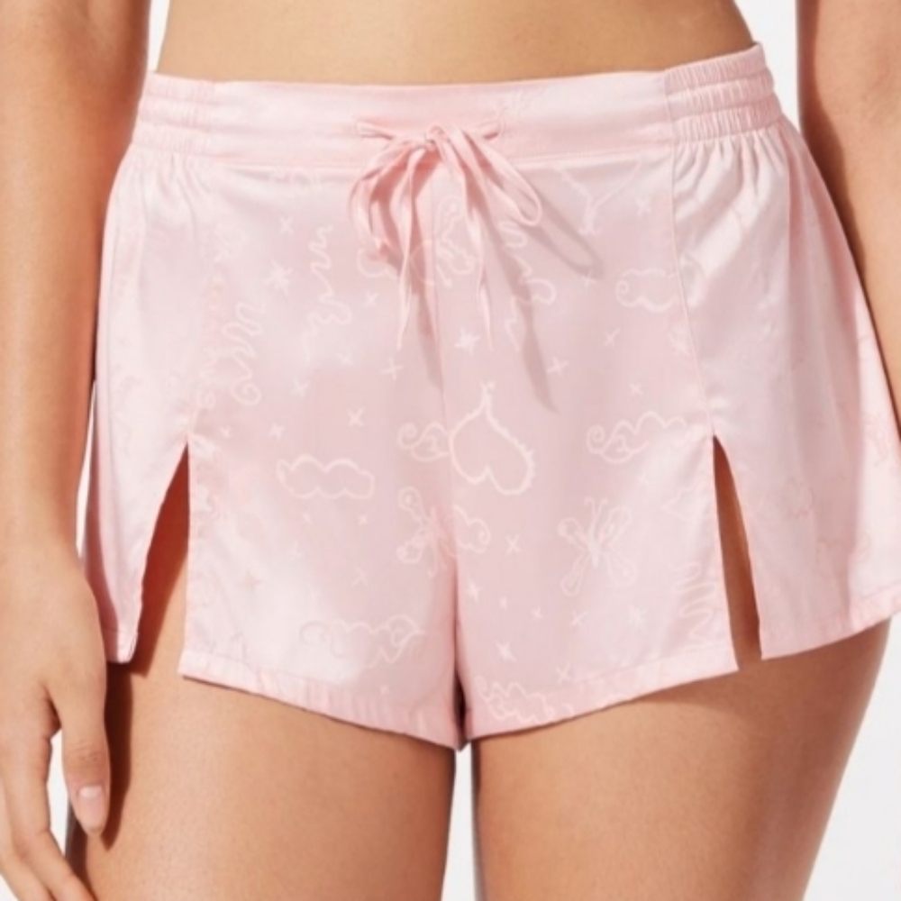Savage X Fenty Blush Pink Sleep Shorts